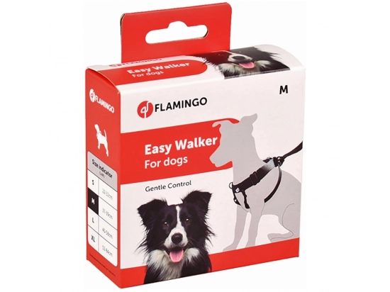 Фото - амуніція Flamingo (Фламінго) EASY WALKER (ІЗІ ВОЛКЕР) шлейка для собак, нейлон