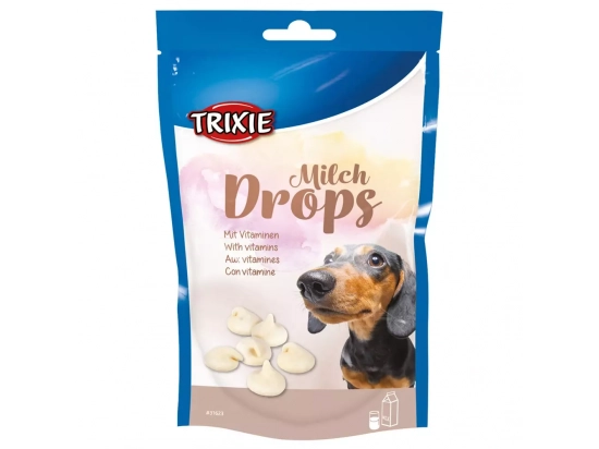 Фото - лакомства Trixie Дропсы для собак со вкусом молока