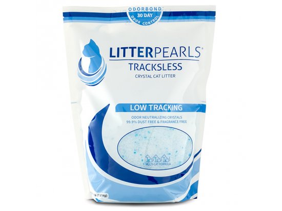 Фото - наполнители Litter Pearls ТРАКЛЕС (TrackLess) кварцевый наполнитель для кошачьих туалетов