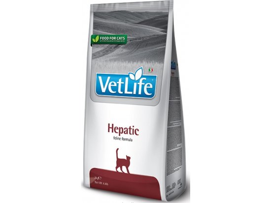 Фото - ветеринарні корми Farmina (Фарміна) Vet Life Hepatic сухий лікувальний корм для котів при хронічній печінковій недостатності