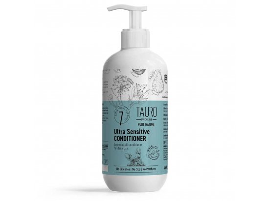 Фото - повсякденна косметика Tauro (Тауро) Pro Line Pure Nature Ultra Sensitive кондиціонер для собак та котів з чутливою шкірою