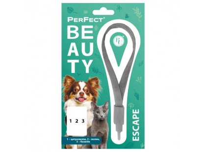 Фото - амуниция Ветсинтез PerFect Beauty Escape фито-ошейник для кошек и собак для профилактики от внешних паразитов