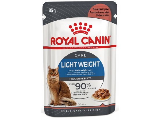 Фото - влажный корм (консервы) Royal Canin LIGHT WEIGHT in GRAVY консервированный корм для кошек