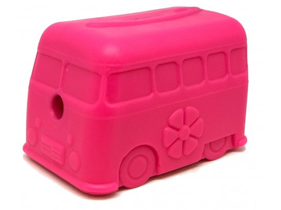 Фото - іграшки SodaPup (Сода Пап) MKB Surf's Up Retro Van іграшка для собак АВТОБУС, рожевий