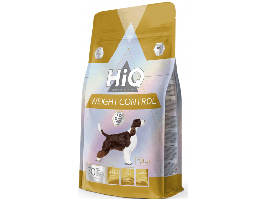 Фото - сухой корм HiQ Weight Control корм для контроля веса взрослых собак всех пород