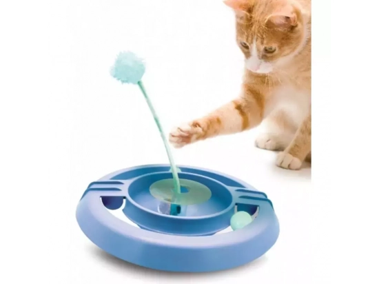 Фото - іграшки Petstages WOBBLE TRACK інтерактивна іграшка для котів, ТРЕК - НЕВАЛЯШКА
