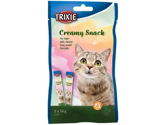 Фото - лакомства Trixie CREAMY SNACKS лакомство в виде крема для кошек
