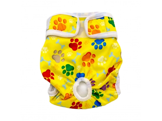 Фото - памперсы и трусики Misoko&Co (Мисоко и Ко) многоразовый подгузник для собак (сук), ЛАПКИ