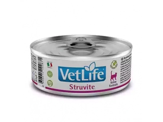 Фото - ветеринарні корми Farmina (Фарміна) Vet Life Struvite лікувальний вологий корм для кішок для розчинення струвітних уролітів