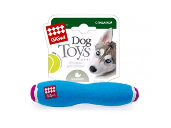 Фото - іграшки GiGwi (Гігві) Catch & Fetch ПАЛИЦЯ іграшка для собак з пищалкою середня, 20 см