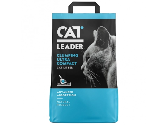 Фото - наполнители Geohellas CAT LEADER ультра-комкующийся наполнитель для кошачьих туалетов