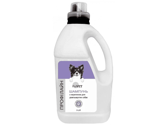 Фото - повсякденна косметика ProVet Profiline (Профілайн) шампунь з кератином для довгошерстих собак