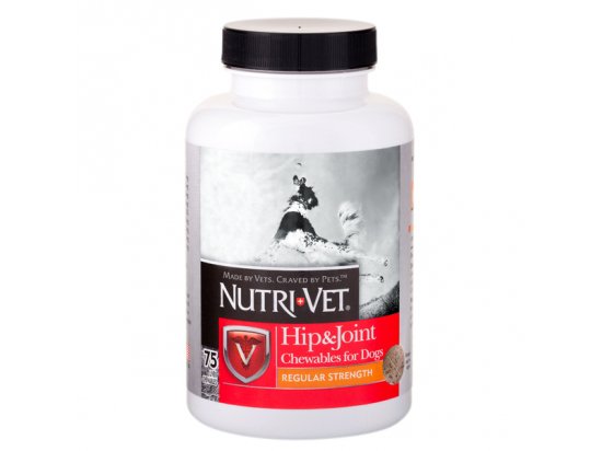 Nutri-Vet (Нутри Вет) Hip & Joint 1 (Regular) СВЯЗКИ И СУСТАВЫ (РЕГУЛЯР) 1 уровень глюкозамин, хондроитин, МСМ для собак