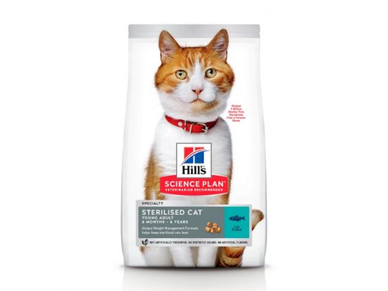 Фото - сухий корм Hill's Science Plan Young Adult Sterilised Cat корм для кішок з тунцем
