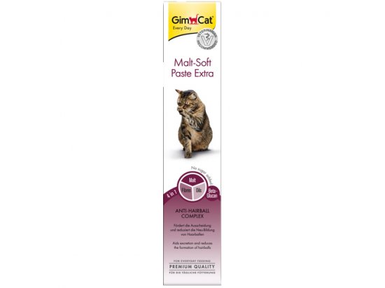Gimcat (Джимкет) MALT-SOFT EXTRA (МАЛТ СОФТ ЕКСТРА ВЫВЕДЕНИЕ ШЕРСТИ ПАСТА) лакомство для кошек