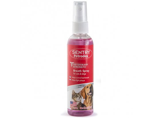 Фото - для зубов и пасти SENTRY(Сентри) Petrodex Breath Spray - Освежитель дыхания для собак и кошек, 118 мл