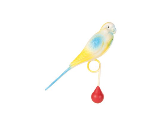 Фото - игрушки Trixie Пластиковая птичка - игрушка для попугая