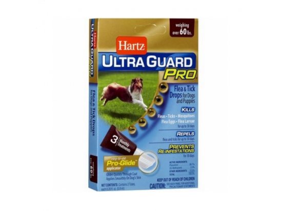 Фото - от блох и клещей Hartz Ultra Guard PRO (5 в 1) капли от блох, яиц блох, личинок блох, клещей и комаров УПАКОВКА (3 пипетки)