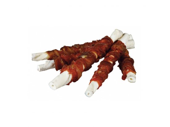 Фото - лакомства Trixie Denta Fun Chewing Rolls with Buffalo - жевательные палочки с буйволом - лакомство для собак