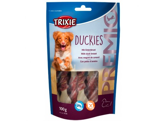 Фото - лакомства Trixie Duckies - Лакомство для собак с уткой