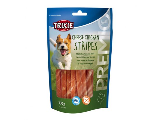 Фото - ласощі Trixie Chicken Cheese Stripes - Ласощі для собак з куркою та сиром