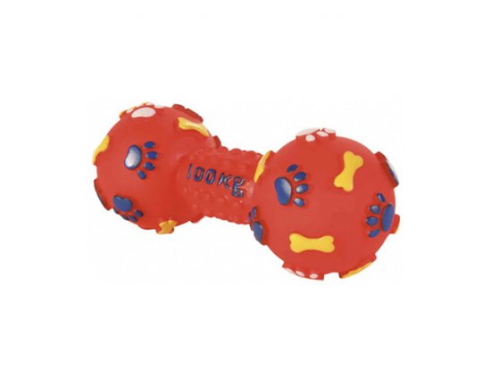 Фото - игрушки Trixie DUMBBELL игрушка для собак гантель со звуком