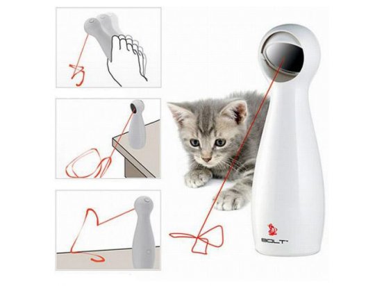 Фото - іграшки PetSafe FroliCat Bolt Інтерактивна лазерна іграшка для котів
