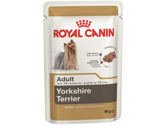 Фото - влажный корм (консервы) Royal Canin YORKSHIRE TERRIER ADULT (ЙОРКШИР ТЕРЬЕР ЭДАЛТ) влажный корм для собак старше 10 месяцев