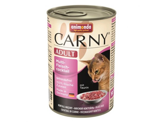 Animonda (Анімонда) Carny Adult Multi-Fleischcocktail - консерви для котів МУЛЬТИМ'ЯСНИЙ КОКТЕЙЛЬ, шматочки в соусі - 2 фото