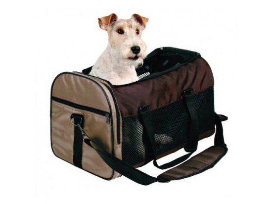 Фото - переноски, сумки, рюкзаки Trixie (Трикси) SAMIRA сумка - переноска для животных, коричневий/бежевий (28873)