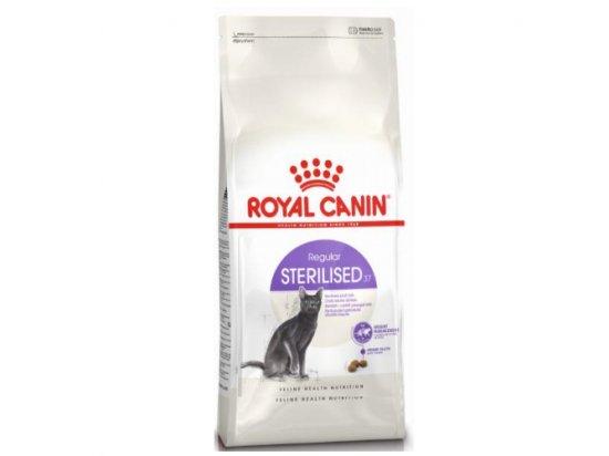Фото - сухий корм Royal Canin STERILISED 37 (СТЕРИЛІЗЕД) корм для кішок від 1 до 7 років