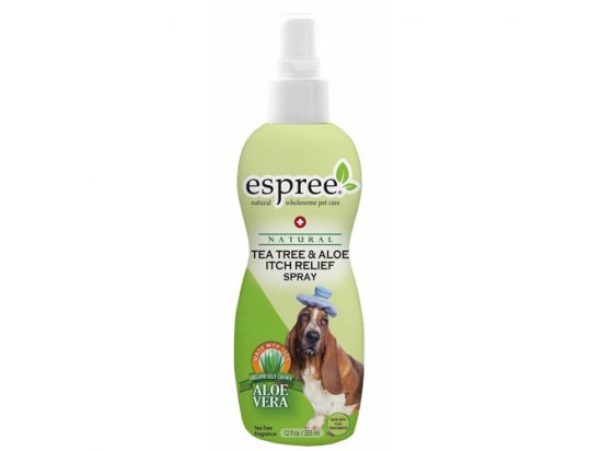 Фото - лікувальна косметика ESPREE (Еспрі) Tea Tree & Aloe Medicated Spray Спрей з маслом чайного дерева та алоє для собак
