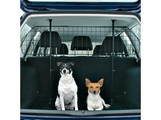 Фото - аксесуари в авто Trixie Car Dog Guard - Перегородка металлическая в багажник с сеткой (1325)