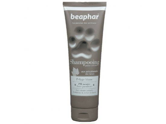 Фото - повсякденна косметика Шампунь для собак світлих забарвлень Beaphar Shampooing Pelage blanc
