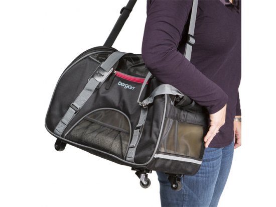 Фото - переноски, сумки, рюкзаки Bergan (Берган) WHEELED CARIER сумка на колесах для тварин, сірий