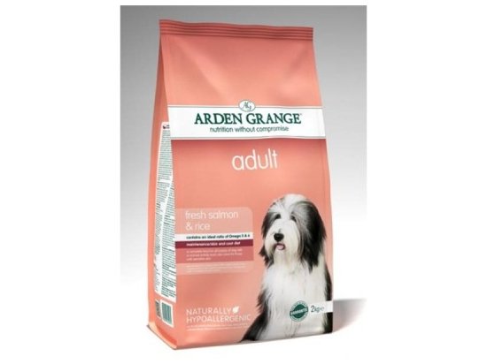 Arden Grange (Арден Грендж) Adult Salmon & Rice - сухой корм для собак с чувствительным желудком и кожей (с лососем и рисом)