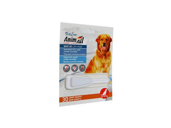 Фото - от блох и клещей AnimAll VetLine spot-on капли противопаразитарные для собак