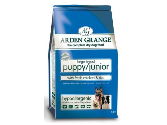 Arden Grange (Арден Грендж) Puppy/Junior Large Breed - сухой корм для щенков и молодых собак крупных пород от 2 до 14 месяцев (с курицей и рисом) - 2 фото