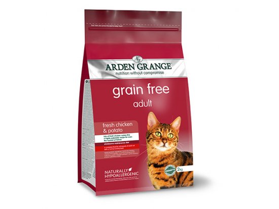 Arden Grange (Арден Грендж) Adult - беззерновой сухой корм для кошек (курица и картофель)