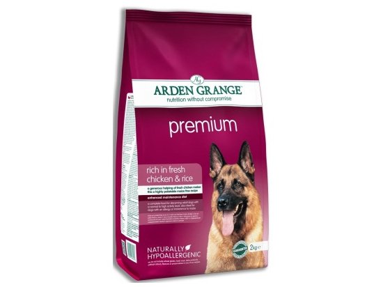 Фото - сухой корм Arden Grange (Арден Грендж) Adult Premium – сухой корм для активных собак (с курицей и рисом)