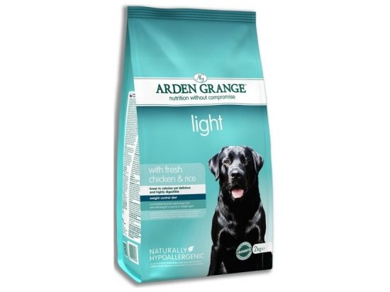 Arden Grange (Арден Грендж) Light – сухой корм для собак с избыточным весом (с курицей и рисом)