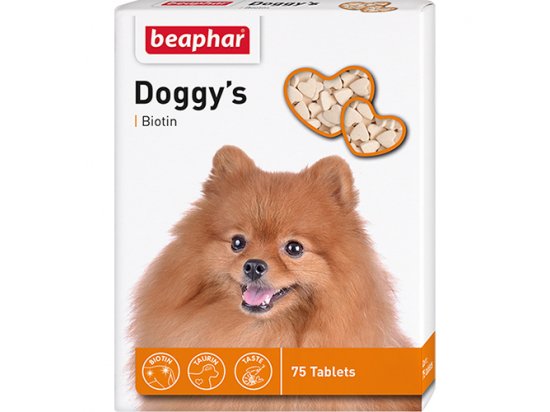 Beaphar Doggy`s Biotine сердечки - лакомство для собак с биотином