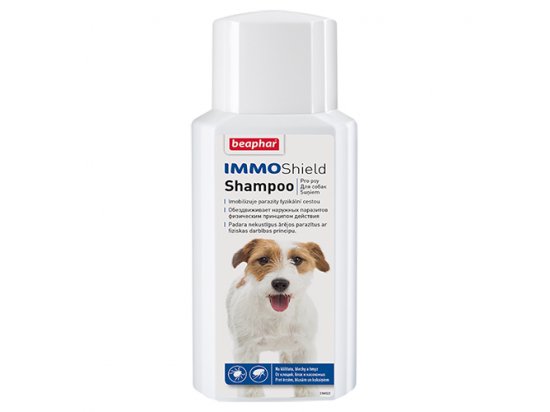 Фото - від бліх та кліщів Beaphar IMMO SHIELD SHAMPOO шампунь від паразитів для собак