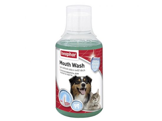 Фото - повседневная косметика Beaphar MOUTH WASH - Жидкость от неприятного запаха и чистки зубов у собак и кошек