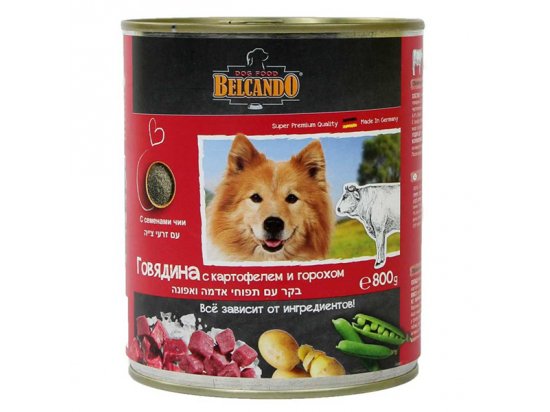 Фото - влажный корм (консервы) Belcando ГОВЯДИНА, КАРТОШКА И ГОРОШЕК - консервы для собак