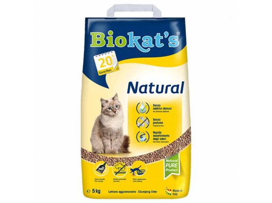 Фото - наповнювачі Biokats Natural NEW - Наповнювач для котячого туалету.