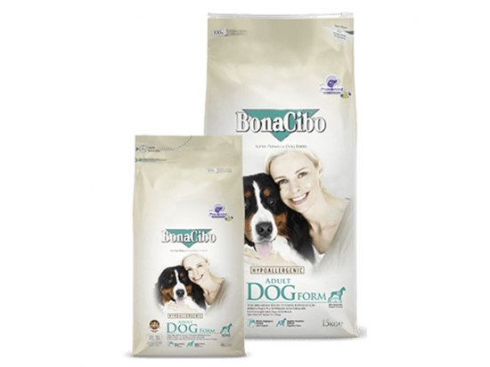 Фото - сухой корм BonaCibo ADULT DOG FORM сухой корм для собак с лишним весом и стареющих собак КУРИЦА И РИС