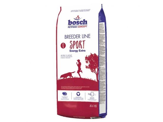 Фото - сухий корм BOSCH (Бош) Breeder Sport - Корм для собак (бридерська упаковка), 20 кг