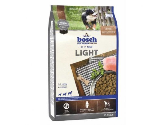 BOSCH (Бош) Light - корм для собак, склонных к полноте и собак с избыточным весом