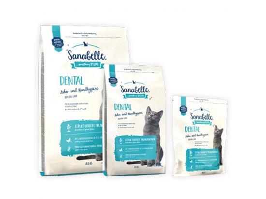 Фото - сухий корм Bosch Sanabelle DENTAL корм для кішок для профілактики захворювань ротової порожнини